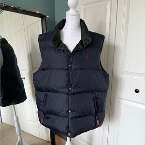 Polo by Ralph Lauren Navy Puffer Vest